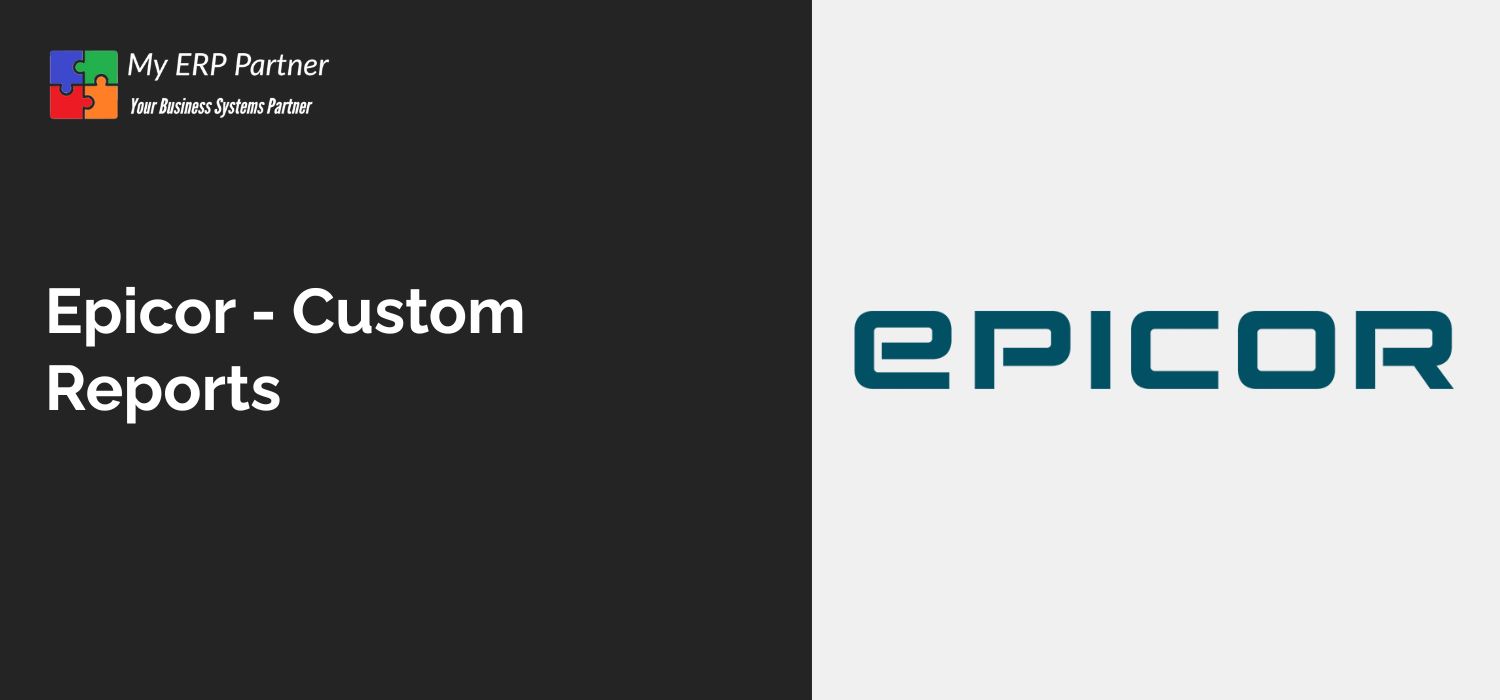 Epicor - Custom Reports