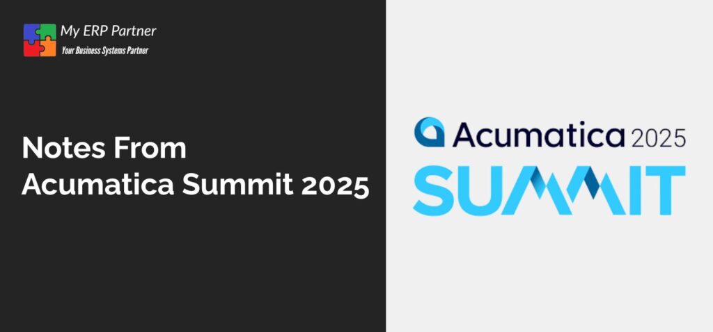 Notes From Acumatica Summit 2025